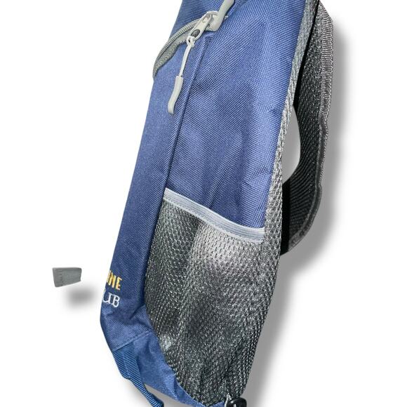 Disney Cruise Line Castaway Club Sling Shoulder Crossbody Backpack Bag Blue - Picture 12 of 13